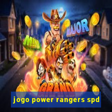 jogo power rangers spd